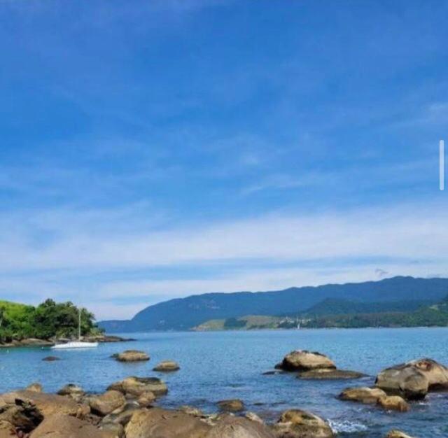 Yellow House Beira Mar Portinho Villa Ilhabela Bagian luar foto